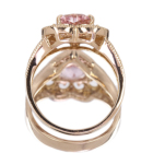 �n�[�g�V�F�C�v�����K�i�C�g 1.1ct �_�C�������h �s���N�S�[���h �����O(�w��)