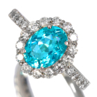 �l�I���u���[�A�p�^�C�g ��2ct �_�C�������h 0.7ct �v���`�i �����O(�w��)