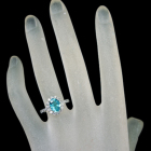 �l�I���u���[�A�p�^�C�g ��2ct �_�C�������h 0.7ct �v���`�i �����O(�w��)