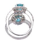 �l�I���u���[�A�p�^�C�g ��2ct �_�C�������h 0.7ct �v���`�i �����O(�w��)