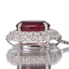 ���x���C�g 2.5ct �_�C�������h ��1ct �v���`�i �l�b�N���X