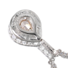 �s���N�_�C�������h 0.159ct/FOP/SI2 �_�C�������h �v���`�i �s���N�S�[���h �l�b�N���X