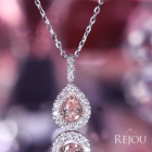 �s���N�_�C�������h 0.159ct/FOP/SI2 �_�C�������h �v���`�i �s���N�S�[���h �l�b�N���X