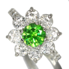 ���V�A�Y�f�}���g�C�h�K�[�l�b�g 1.2ct �_�C�������h ��2ct �v���`�i �����O(�w��)