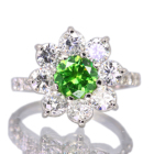 ���V�A�Y�f�}���g�C�h�K�[�l�b�g 1.2ct �_�C�������h ��2ct �v���`�i �����O(�w��)