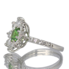 ���V�A�Y�f�}���g�C�h�K�[�l�b�g 1.2ct �_�C�������h ��2ct �v���`�i �����O(�w��)