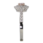 �s���N�_�C�������h 0.174ct/FOP/SI1 �_�C�������h 0.4ct �v���`�i �s���N�S�[���h �����O(�w��)