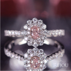 �s���N�_�C�������h 0.174ct/FOP/SI1 �_�C�������h 0.4ct �v���`�i �s���N�S�[���h �����O(�w��)