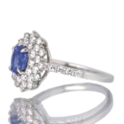 �R�[���t�����[�u���[�T�t�@�C�A ��1ct �_�C�������h ��0.8ct �v���`�i �����O(�w��)