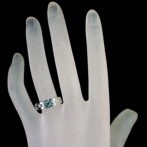 アレキサンドライト 0.5ct ダイヤモンド プラチナ リング(指輪)【品質
