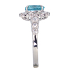 �l�I���u���[�A�p�^�C�g ��1.2ct �_�C�������h 0.7ct �v���`�i �����O(�w��)