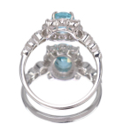 �l�I���u���[�A�p�^�C�g ��1.2ct �_�C�������h 0.7ct �v���`�i �����O(�w��)