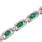 �G�������h ��4.7ct �_�C�������h ��2.5ct �v���`�i �z���C�g�S�[���h �u���X���b�g 