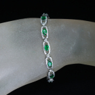 �G�������h ��4.7ct �_�C�������h ��2.5ct �v���`�i �z���C�g�S�[���h �u���X���b�g 