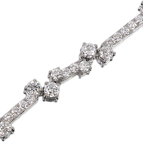 ダイヤモンド 11.3ct ホワイトゴールド ネックレス【品質保証書/宝石