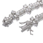 �_�C�������h 11.3ct �z���C�g�S�[���h �l�b�N���X