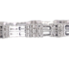 �_�C�������h 11.3ct �z���C�g�S�[���h �l�b�N���X