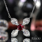 �uSIZUKU�v�~�����}�[�Y(�r���}�Y)����M�s�W�����u���b�h���r�[ 0.6ct �t�@���V�[�_�C�������h 1.2ct �_�C�������h 0.2ct �v���`�i �l�b�N���X