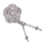 �A���L�T���h���C�g 0.18ct ���[�Y�J�b�g�_�C�������h ��0.5ct �_�C�������h �v���`�i �l�b�N���X