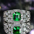 �O���[���K�[�l�b�g�i�c�@�{���C�g�j 2.0ct �_�C�������h 1.0ct �v���`�i �����O(�w��)