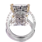 �_�C�������h 2.3ct �C�G���[�_�C�������h �z���C�g�S�[���h �C�G���[�S�[���h �����O(�w��)