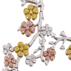 �s���N�_�C�������h �C�G���[�_�C�������h �_�C�������h �g�[�^�� 10ct �z���C�g�S�[���h �s���N�S�[���h �C�G���[�S�[���h �l�b�N���X