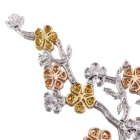 �s���N�_�C�������h �C�G���[�_�C�������h �_�C�������h �g�[�^�� 10ct �z���C�g�S�[���h �s���N�S�[���h �C�G���[�S�[���h �l�b�N���X