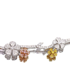 �s���N�_�C�������h �C�G���[�_�C�������h �_�C�������h �g�[�^�� 10ct �z���C�g�S�[���h �s���N�S�[���h �C�G���[�S�[���h �l�b�N���X