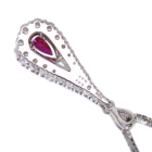 ����M�s�W�����u���b�h���r�[ 0.6ct �_�C�������h 0.4ct �v���`�i �l�b�N���X