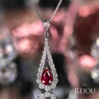 ����M�s�W�����u���b�h���r�[ 0.6ct �_�C�������h 0.4ct �v���`�i �l�b�N���X