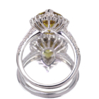 �X�t�F�[�� 4.02ct �_�C�������h 0.94ct �v���`�i �����O(�w��)