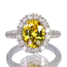 �X�t�F�[�� 2.84ct �_�C�������h 0.85ct �v���`�i �����O(�w��)