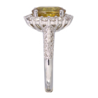 �X�t�F�[�� 2.84ct �_�C�������h 0.85ct �v���`�i �����O(�w��)