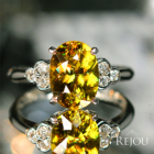 �X�t�F�[�� 3.84ct �_�C�������h 0.15ct �v���`�i �����O(�w��)