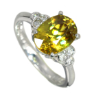 �X�t�F�[�� 3.84ct �_�C�������h 0.15ct �v���`�i �����O(�w��)