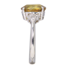 �X�t�F�[�� 3.84ct �_�C�������h 0.15ct �v���`�i �����O(�w��)