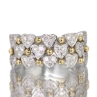 �_�C�������h 0.5ct �z���C�g�S�[���h �C�G���[�S�[���h �����O(�w��)