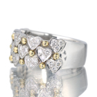 �_�C�������h 0.5ct �z���C�g�S�[���h �C�G���[�S�[���h �����O(�w��)