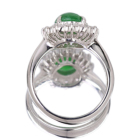 �Ő��i�q�X�C�j 1.5ct �_�C�������h 0.8ct �v���`�i �����O(�w��)
