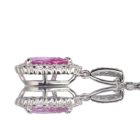 �p�p���`�A�T�t�@�C�A 0.5ct �_�C�������h �v���`�i �l�b�N���X