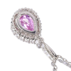 �p�p���`�A�T�t�@�C�A 0.5ct �_�C�������h �v���`�i �l�b�N���X