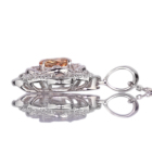 �C���y���A���g�p�[�Y ��1ct �_�C�������h 0.2ct �v���`�i �l�b�N���X