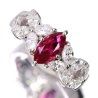 ���r�[ 1.2ct �_�C�������h 1ct �v���`�i �����O(�w��)