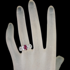 ���r�[ 1.2ct �_�C�������h 1ct �v���`�i �����O(�w��)