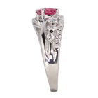 �l�I���s���N�X�s�l�� ��1ct �_�C�������h 0.5ct �v���`�i �����O(�w��)