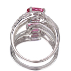 �l�I���s���N�X�s�l�� ��1ct �_�C�������h 0.5ct �v���`�i �����O(�w��)