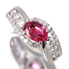 �l�I���s���N�X�s�l�� ��1ct �_�C�������h 0.5ct �v���`�i �����O(�w��)