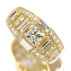 �C�G���[�_�C�������h 1.0ct/VLY/SI1 �_�C�������h 1.2ct �C�G���[�S�[���h �����O(�w��)