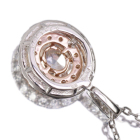 �s���N�_�C�������h 0.23ct/ �_�C�������h ��0.2ct �v���`�i �s���N�S�[���h �l�b�N���X