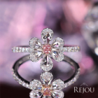 �s���N�_�C�������h 0.089ct/FIP/SI1 �_�C�������h 0.5ct �v���`�i �s���N�S�[���h �����O(�w��)